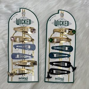 NWT Scunci Wicked Hair Clip Collection Set
